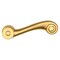 Baldwin Lever Lifetime Satin Brass Door Levers Lifetime Satin Brass 5103 5103.044.MR - alternate 3